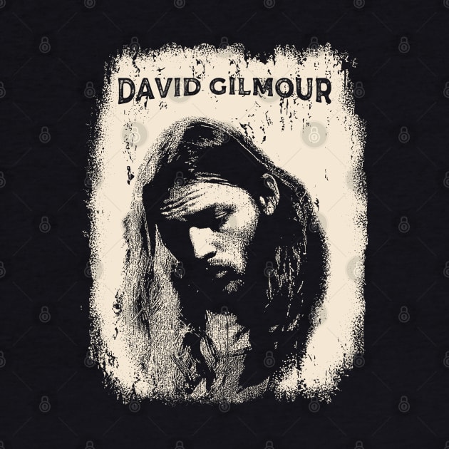 Vintage Distressed David Gilmour by Yopi